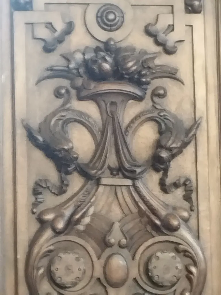Stalle dans l'Église Saint-Germain à Saint-Germain-sur-Eaulne