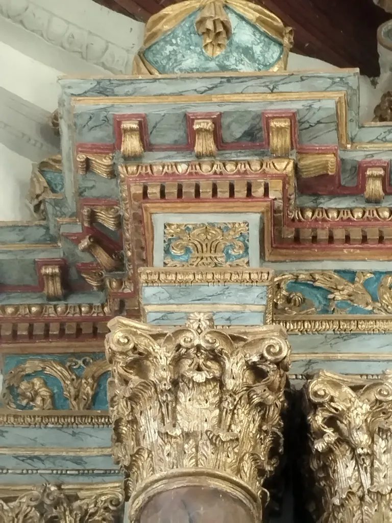Retable de l'Église Saint-Germain à Saint-Germain-sur-Eaulne