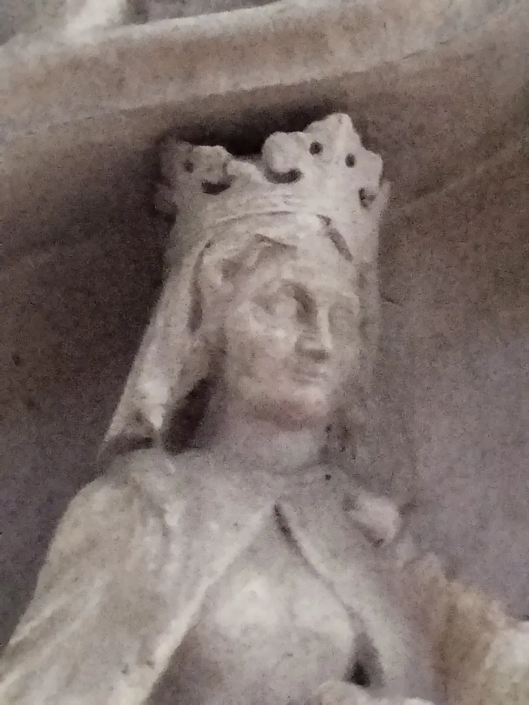 Monument sépulcral : Vierge à l'Enfant et donateur dans l'Église de Blangy-sur-Bresle