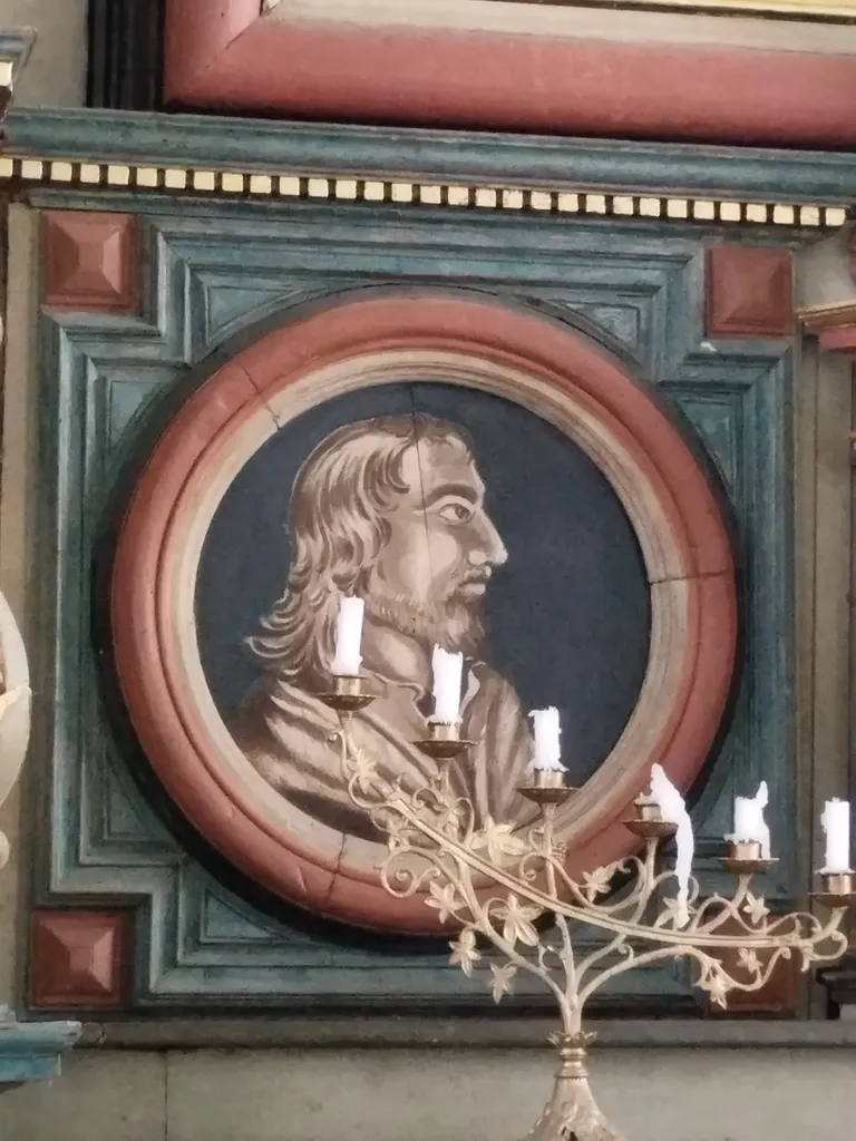 Retable et tabernacle du maître-autel de l'Église Saint-Laurent à Rétonval