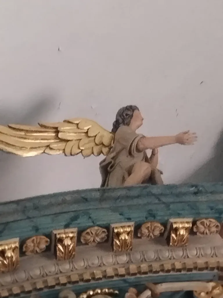 Retable et tabernacle du maître-autel de l'Église Saint-Laurent à Rétonval