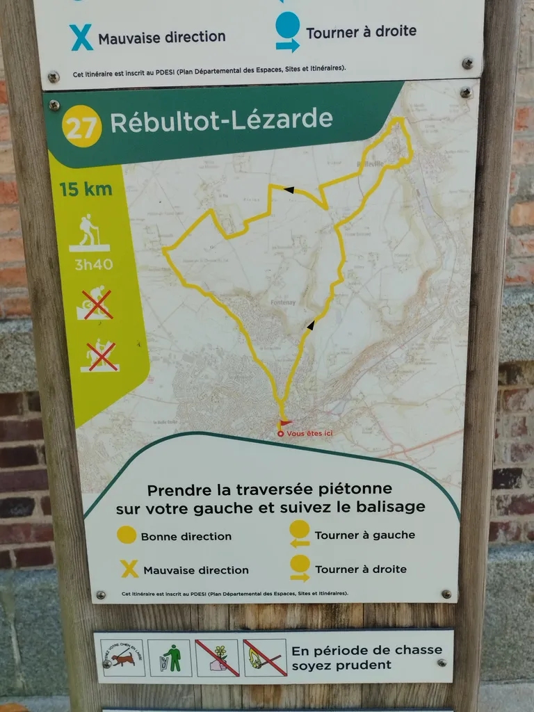 Randonnées en Seine-Maritime N° 27 : Rébultot-Lézarde à  Montivilliers