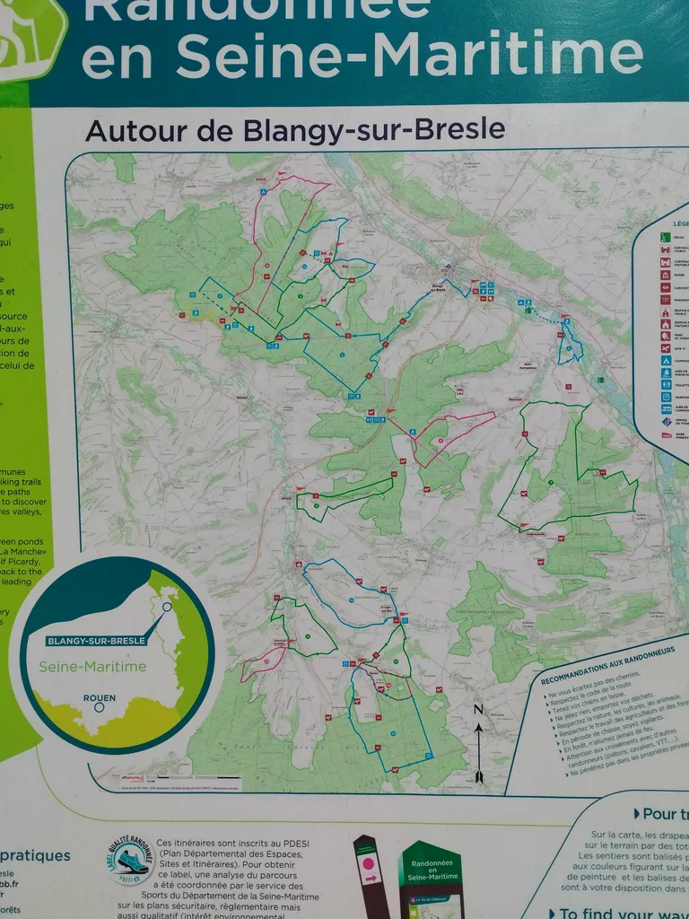 Randonnées en Seine-Maritime : Autour de Blangy-sur-Bresle