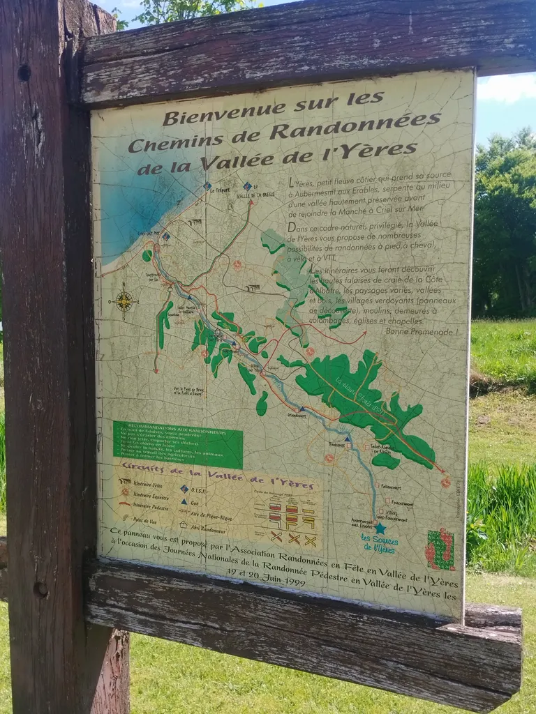 Randonnées en Seine-Maritime à Aubermesnil-aux-Érables
