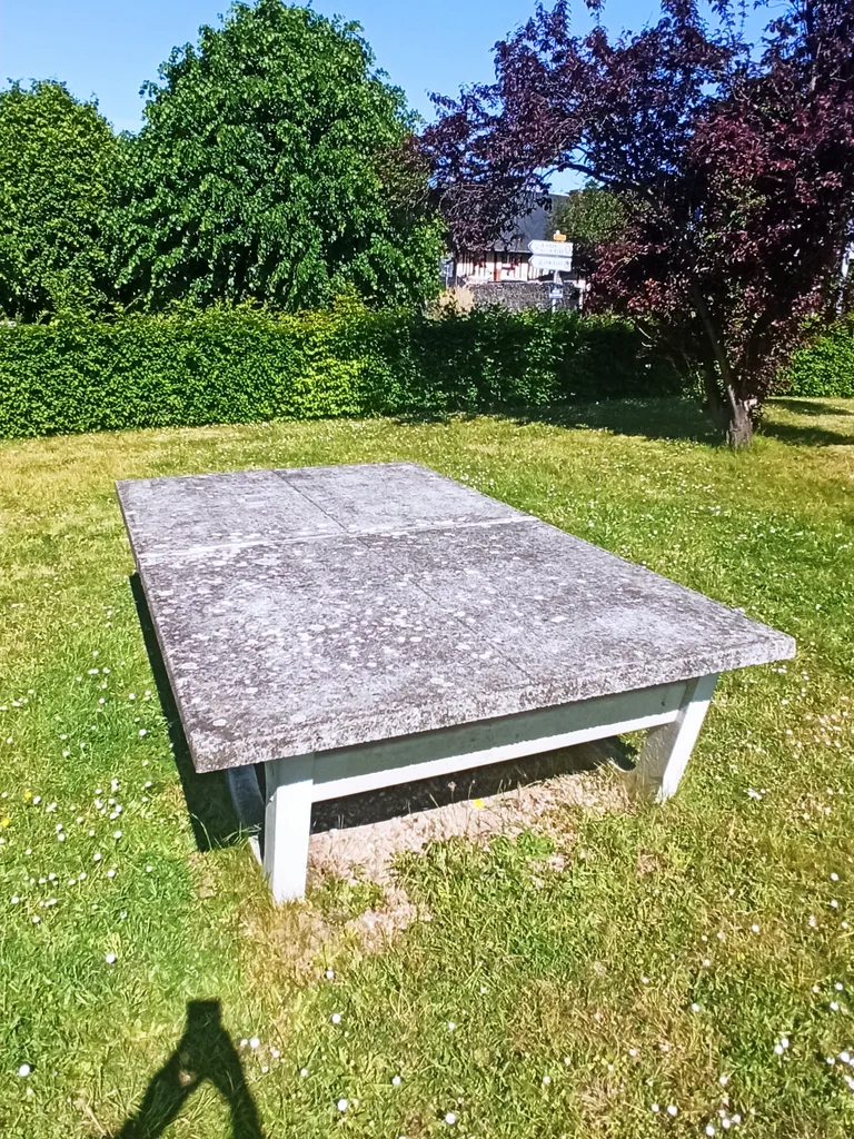Table de Ping-Pong extérieur d'Yville-sur-Seine
