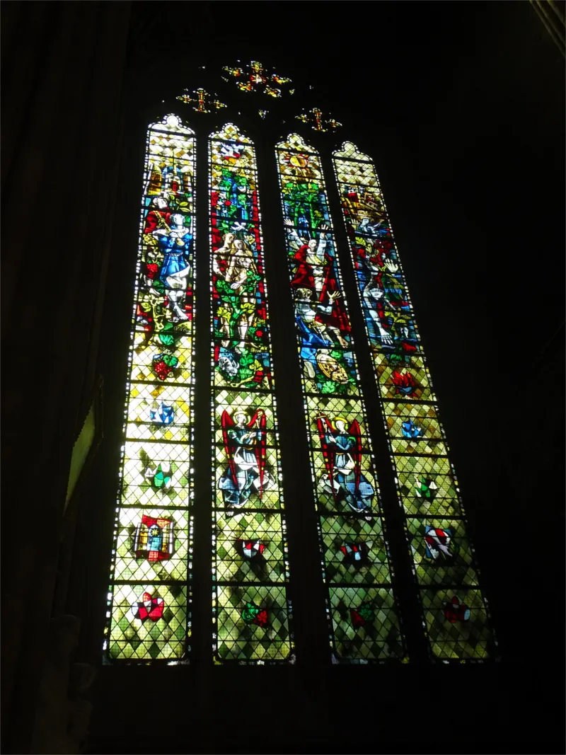 Vitrail Baie A dans la Cathédrale Notre-Dame de Rouen