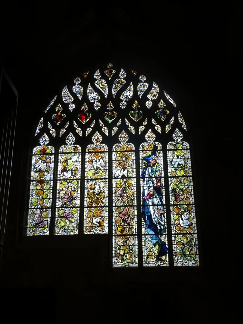 Vitrail Baie G dans la Collégiale Notre-Dame d'Auffay