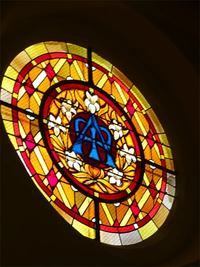 Vitrail Baie E dans l'Église du Sacré-Cœur du Havre