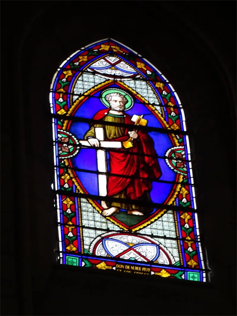 Vitrail Baie 5 dans l'Église de l'Immaculee-Conception d'Elbeuf-sur-Seine