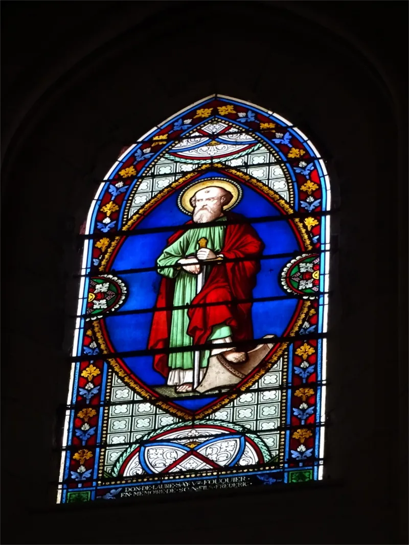 Vitrail Baie 6 dans l'Église de l'Immaculee-Conception d'Elbeuf-sur-Seine