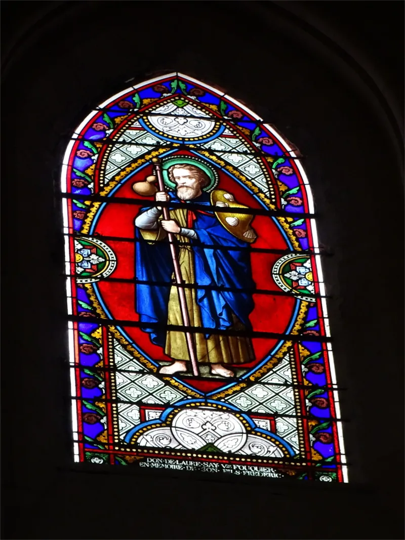 Vitrail Baie 8 dans l'Église de l'Immaculee-Conception d'Elbeuf-sur-Seine