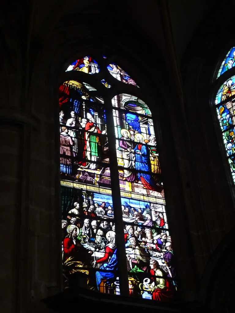 Vitrail Baie 6 dans l'Église Saint-Patrice à Rouen