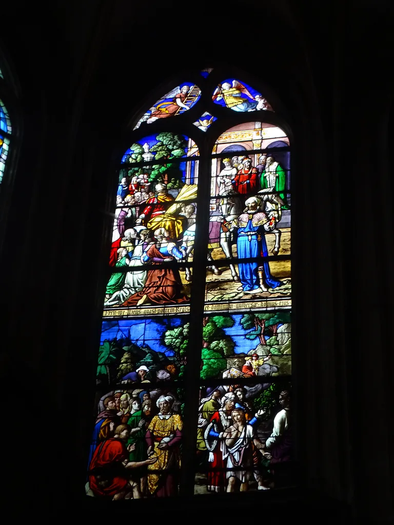 Vitrail Baie 10 dans l'Église Saint-Patrice à Rouen