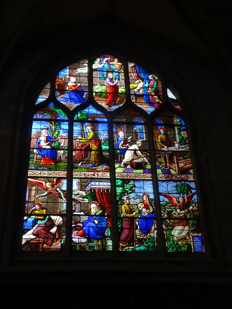 Vitrail Baie 18 dans l'Église Saint-Patrice à Rouen
