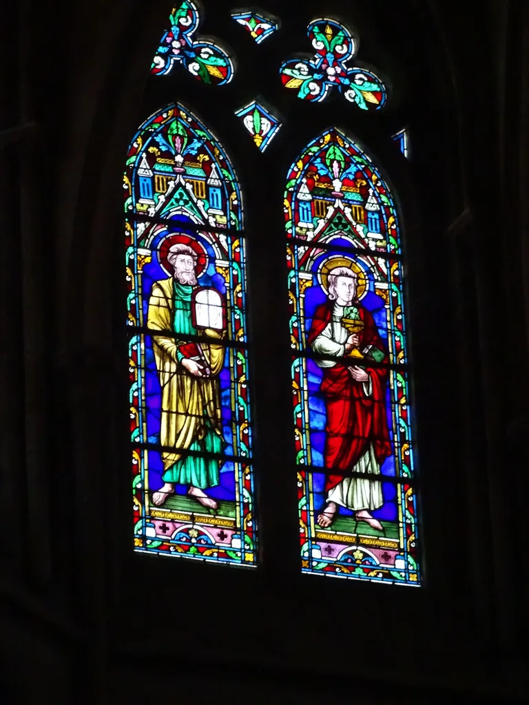 Vitrail Baie 1 dans l'Église Notre-Dame à Neufchâtel-en-Bray