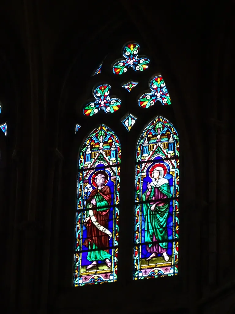 Vitrail Baie 2 dans l'Église Notre-Dame à Neufchâtel-en-Bray