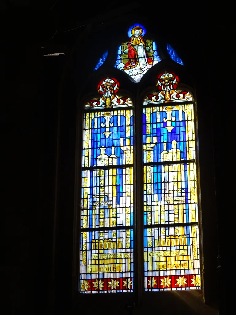 Vitrail Baie G dans l'Église Notre-Dame à Neufchâtel-en-Bray