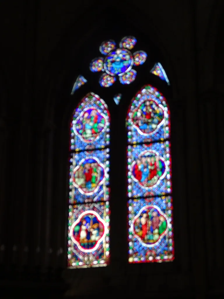 Vitrail Baie J dans l'Église Notre-Dame à Neufchâtel-en-Bray