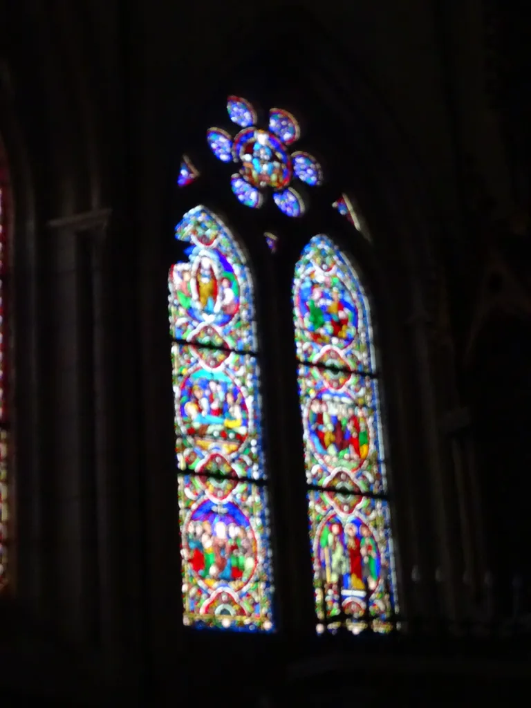 Vitrail Baie L dans l'Église Notre-Dame à Neufchâtel-en-Bray