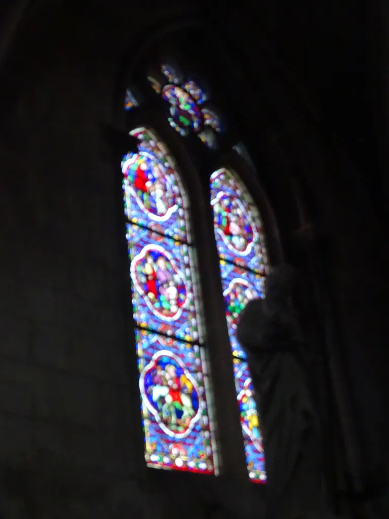 Vitrail Baie N dans l'Église Notre-Dame à Neufchâtel-en-Bray