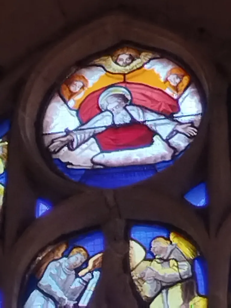 Vitrail Baie 0 dans l'église Notre-Dame de l'Assomption de Montville