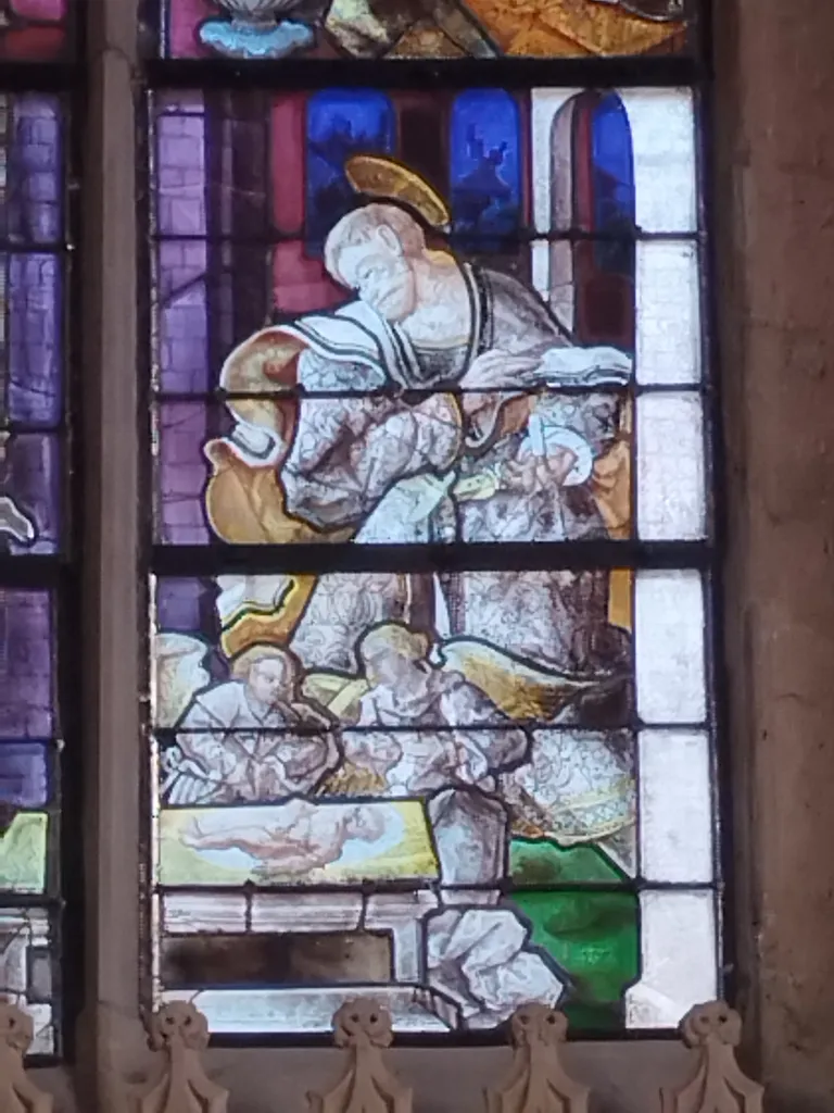 Vitrail Baie 1 dans l'église Notre-Dame de l'Assomption de Montville