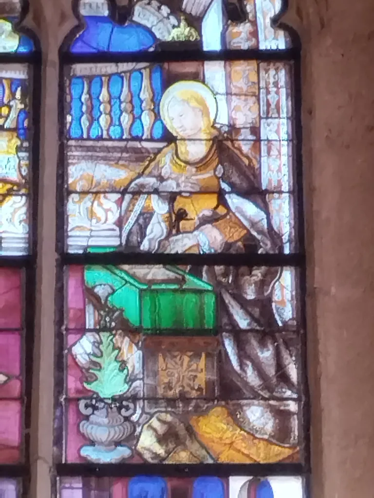 Vitrail Baie 1 dans l'église Notre-Dame de l'Assomption de Montville