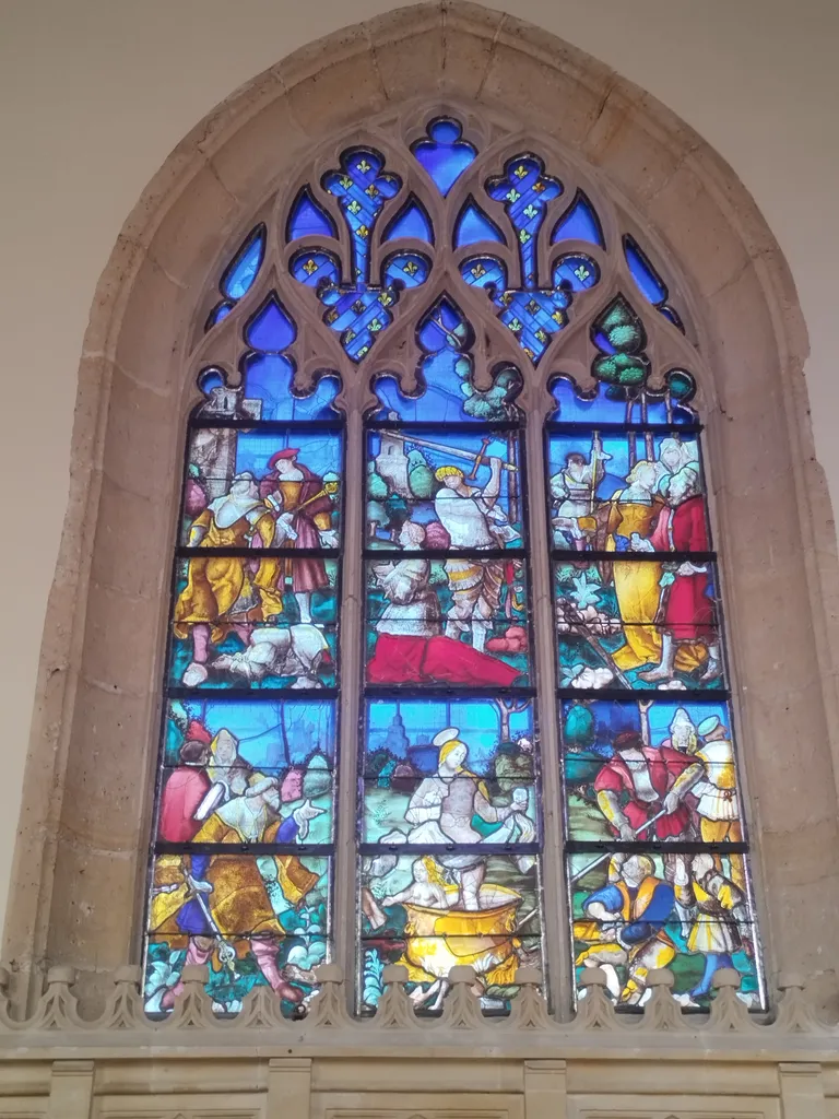 Vitrail Baie 3 dans l'église Notre-Dame de l'Assomption de Montville