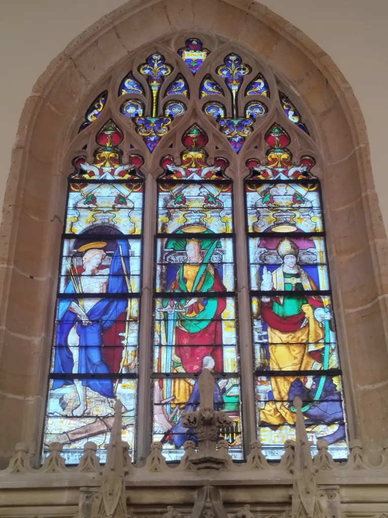 Vitrail Baie 5 dans l'église Notre-Dame de l'Assomption de Montville