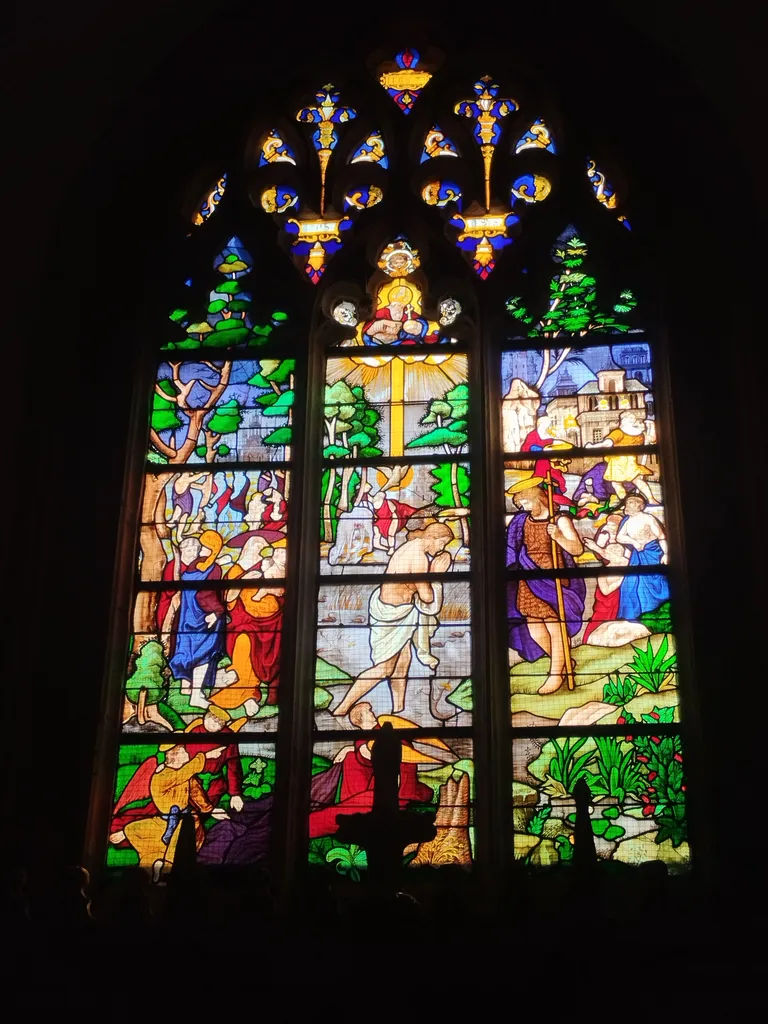 Vitrail Baie 6 de l'église Notre-Dame de l'Assomption de Montville