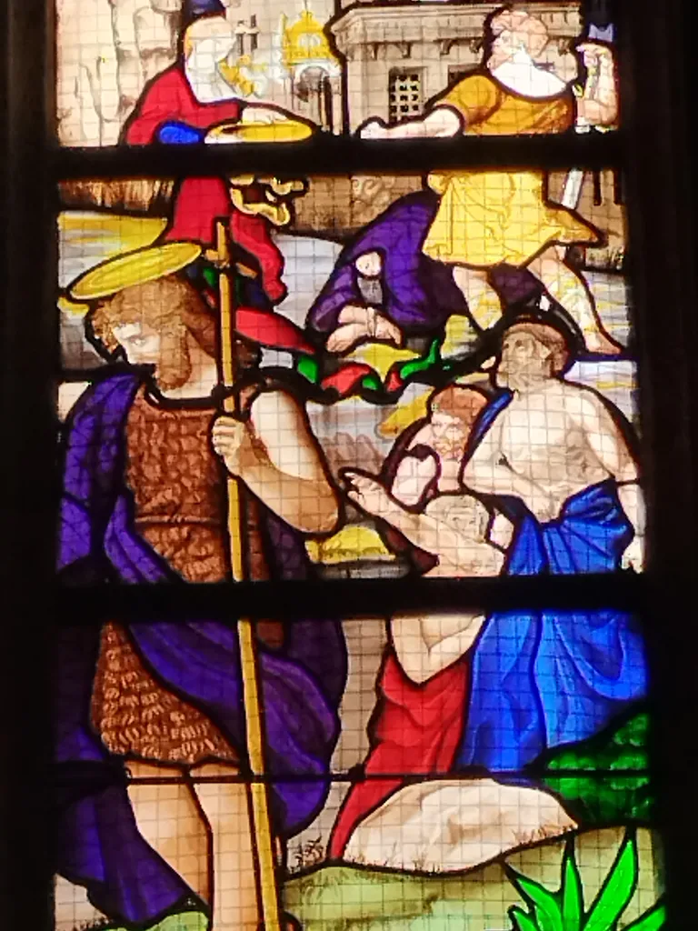 Vitrail Baie 6 de l'église Notre-Dame de l'Assomption de Montville