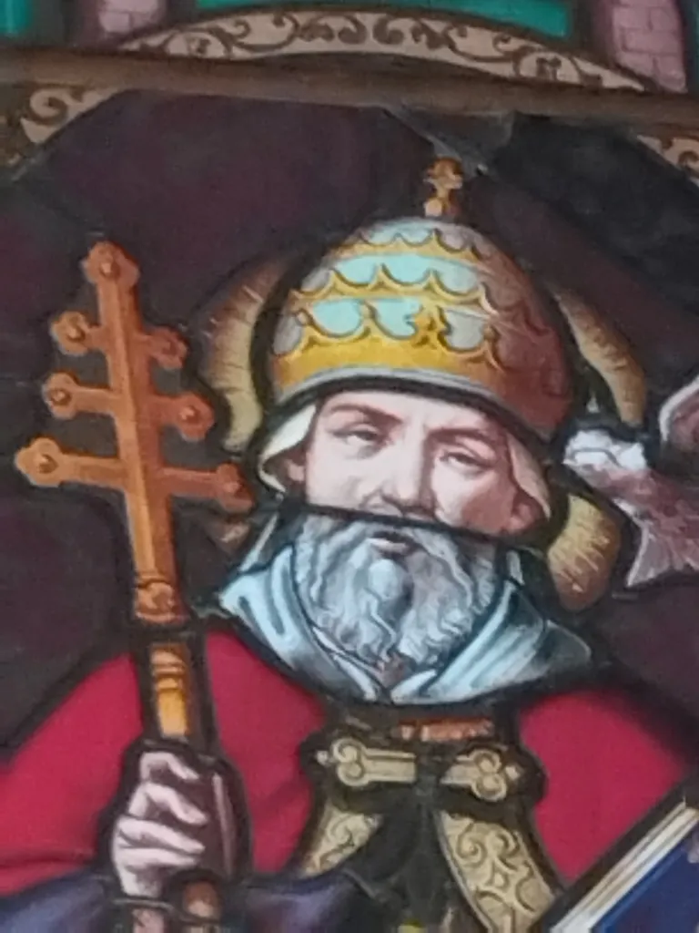 Vitrail Baie D dans l'Église Saint-Denis de Sanvic au Havre