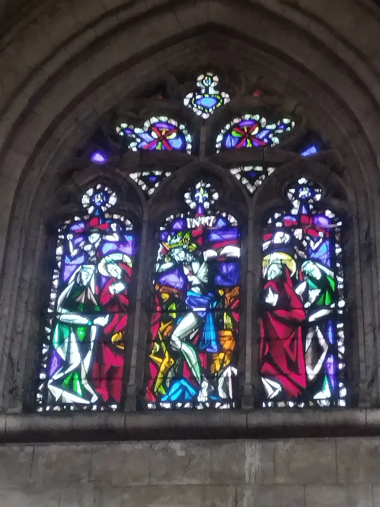 Vitrail Baie 105 dans l'Église Notre-Dame de Blangy-sur-Bresle