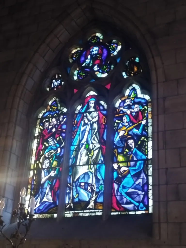 Vitrail Baie 0 dans l'Église Notre-Dame de Blangy-sur-Bresle