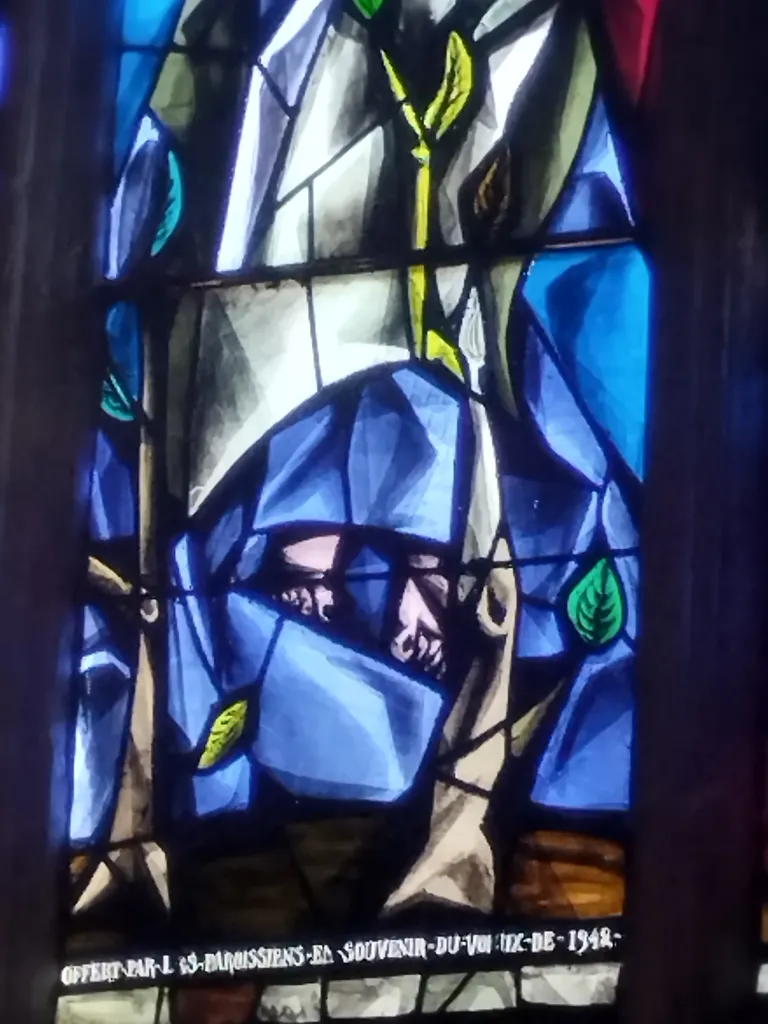 Vitrail Baie 0 dans l'Église Notre-Dame de Blangy-sur-Bresle