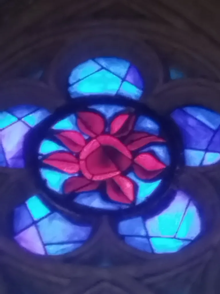 Vitrail Baie 1 dans l'Église Notre-Dame de Blangy-sur-Bresle