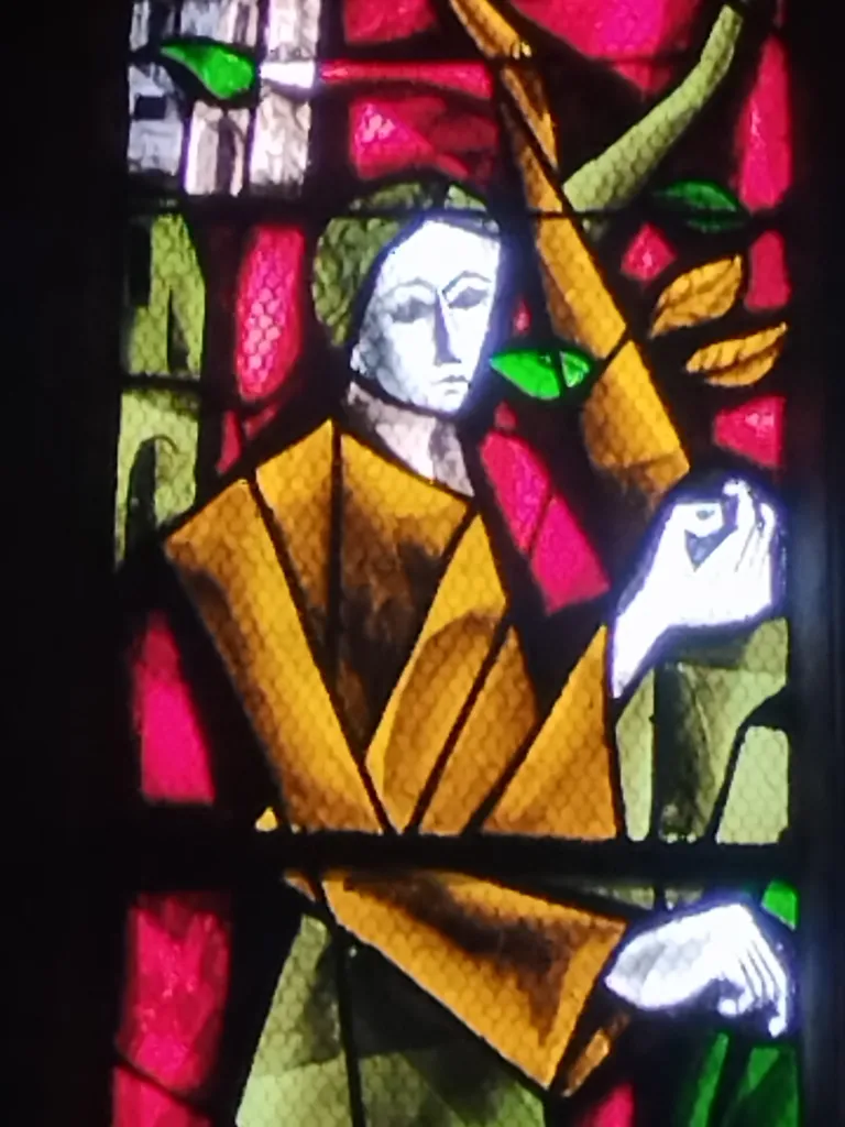 Vitrail Baie 2 dans l'Église Notre-Dame de Blangy-sur-Bresle