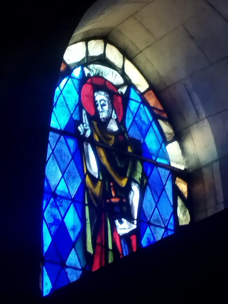 Vitrail Baie 9 : St-Paul dans l'Église Notre-Dame de Blangy-sur-Bresle