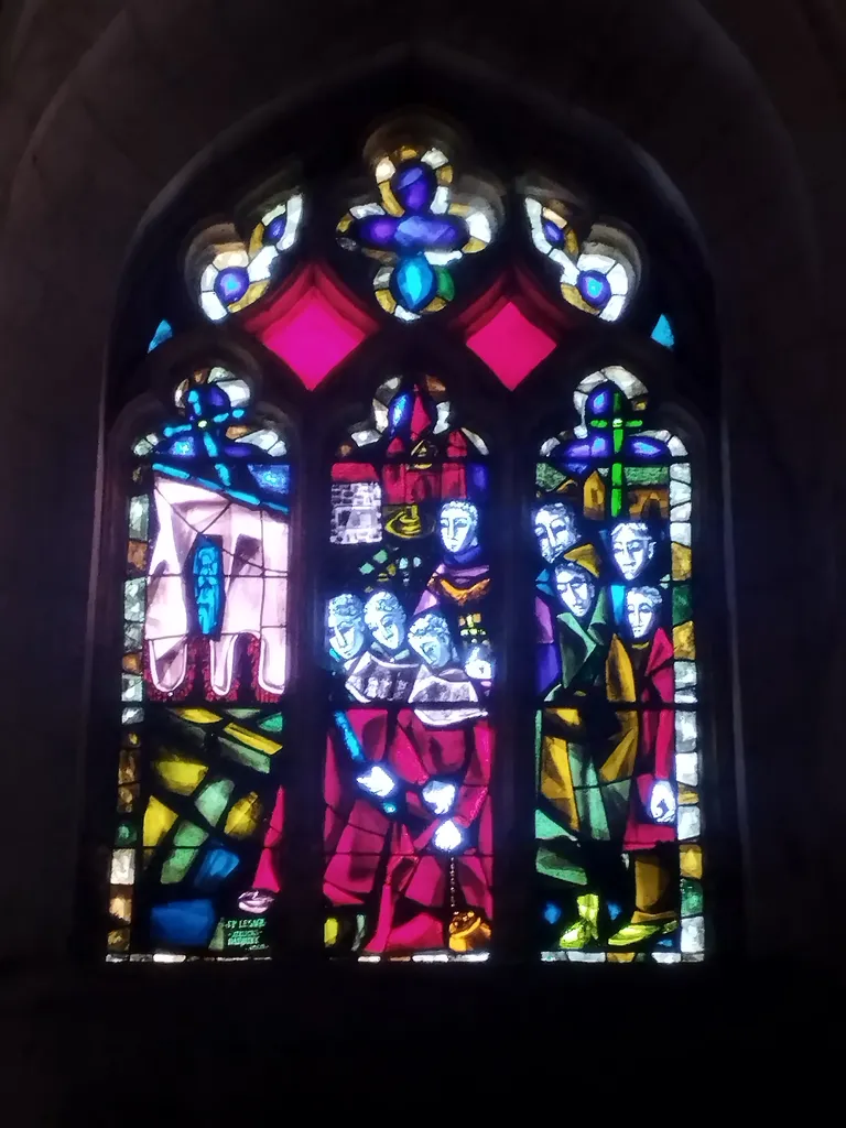 Vitrail Baie 23 dans l'Église Notre-Dame de Blangy-sur-Bresle