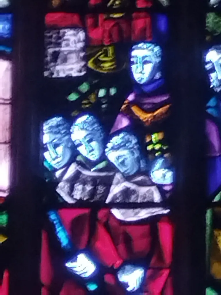 Vitrail Baie 23 dans l'Église Notre-Dame de Blangy-sur-Bresle