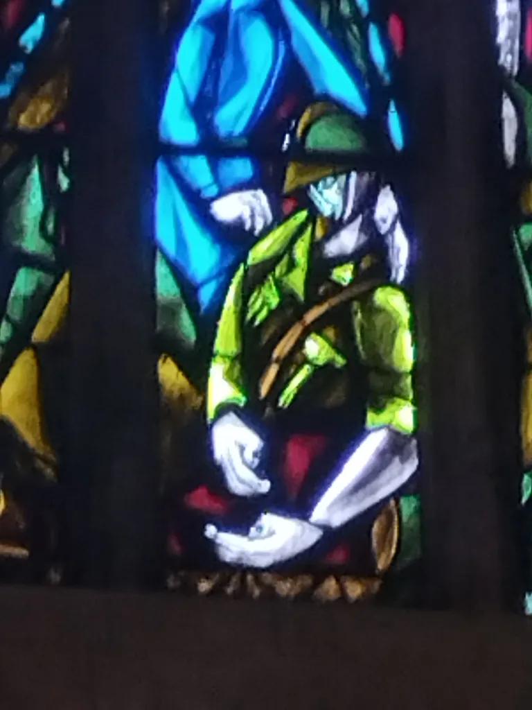 Vitrail Baie 24 dans l'Église Notre-Dame de Blangy-sur-Bresle