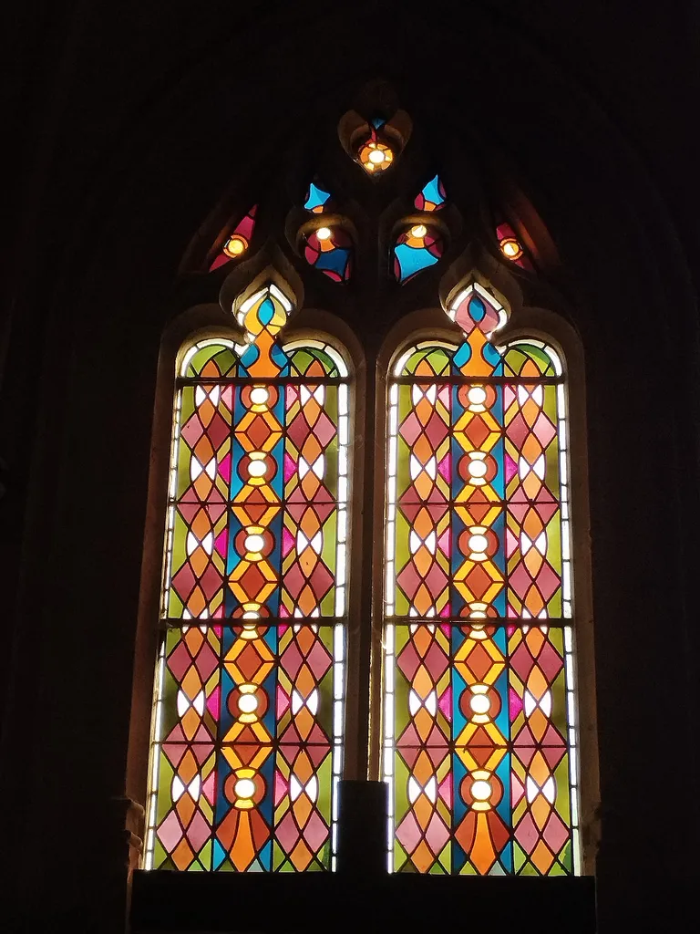 Vitrail Baie 0 dans l'Église Saint-Martin d'Octeville-sur-Mer