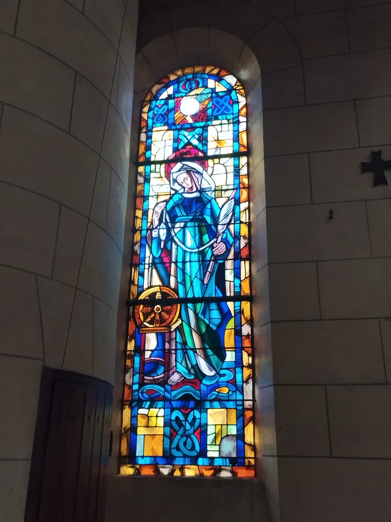 Vitrail Baie 6 de l'Église Saint-Remi d'Amfreville-la-Mi-Voie