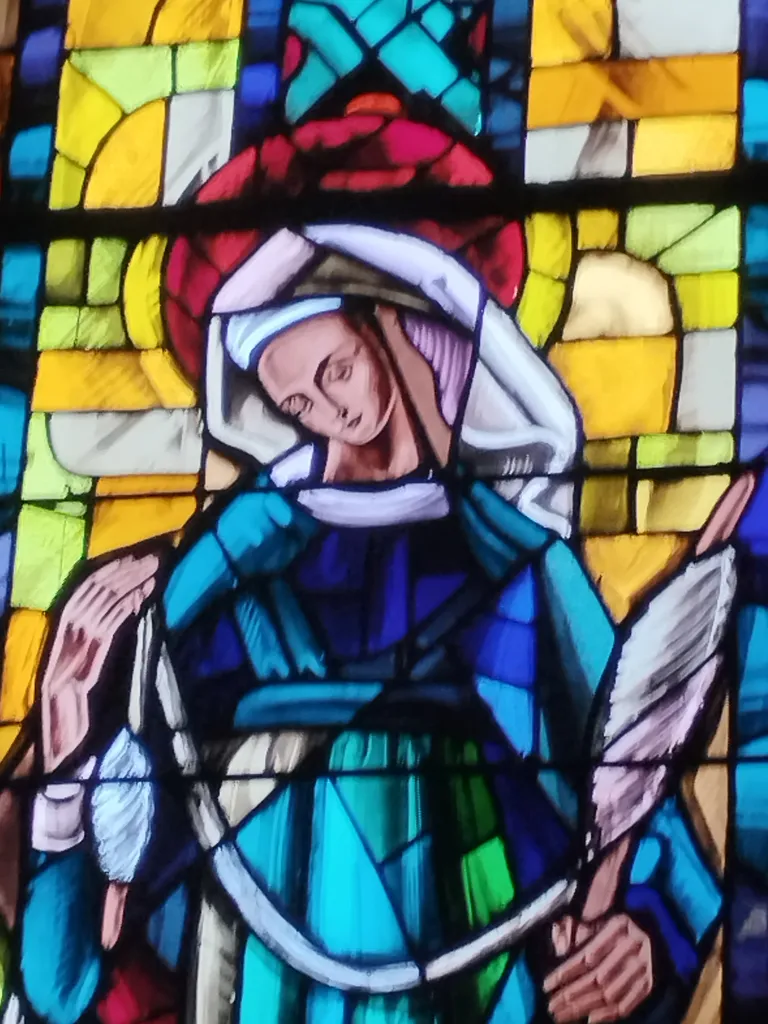 Vitrail Baie 6 de l'Église Saint-Remi d'Amfreville-la-Mi-Voie
