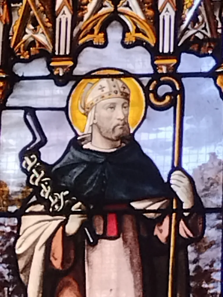 Vitrail Baie 3 dans l'Église Saint-Léger à Saint-Léger-aux-Bois
