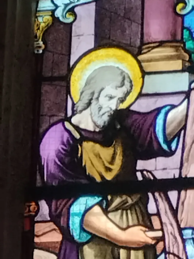 Vitrail Baie 5 dans l'Église Saint-Léger à Saint-Léger-aux-Bois