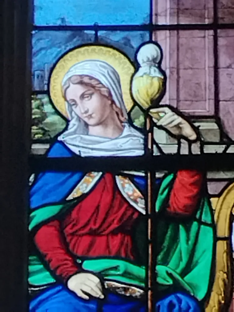 Vitrail Baie 5 dans l'Église Saint-Léger à Saint-Léger-aux-Bois