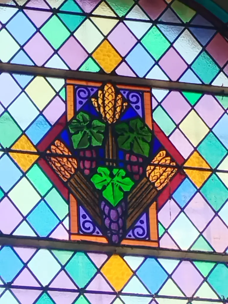 Vitrail Baie 8 dans l'Église Saint-Léger à Saint-Léger-aux-Bois