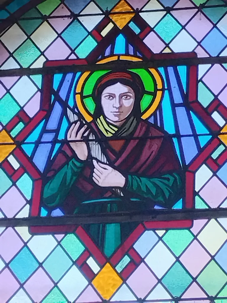 Vitrail Baie 11 dans l'Église Saint-Léger à Saint-Léger-aux-Bois