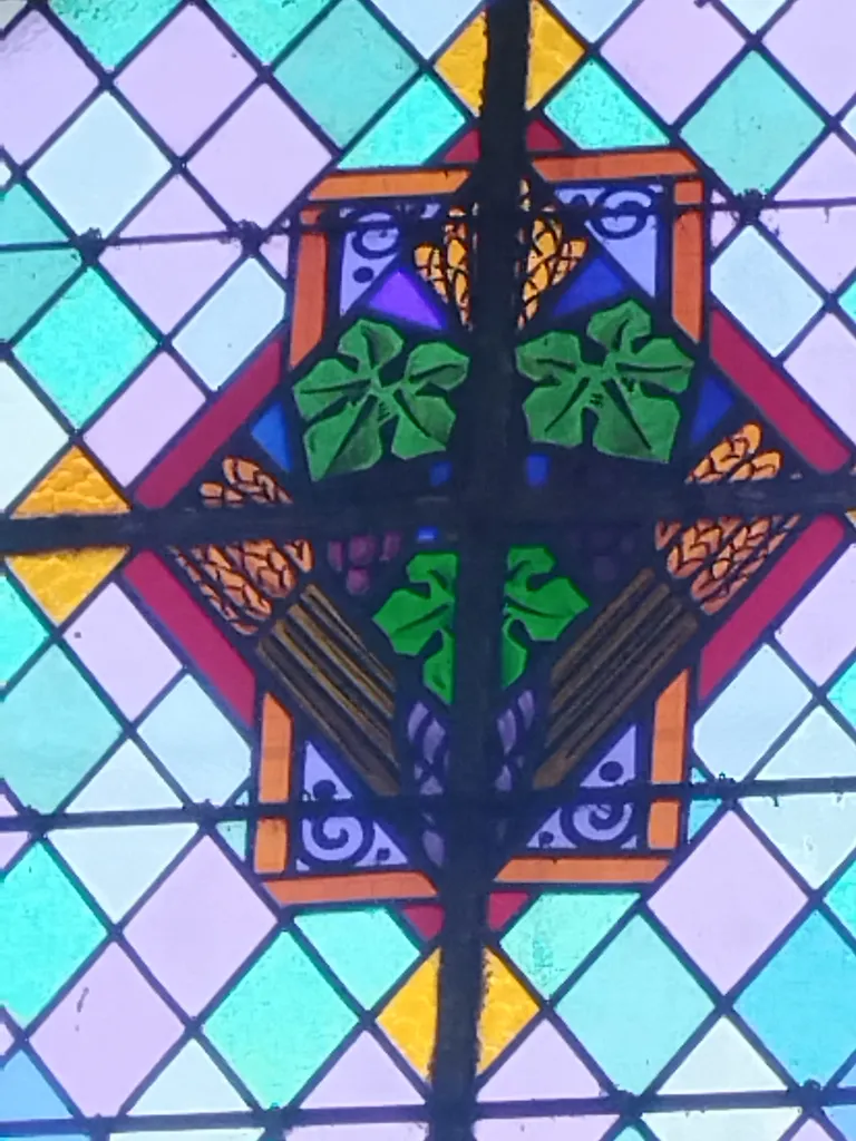 Vitrail Baie 13 dans l'Église Saint-Léger à Saint-Léger-aux-Bois